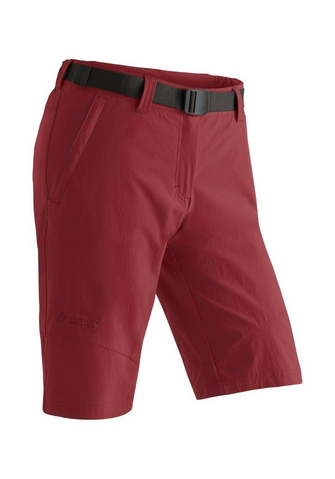 Maier Sports Funktionsshorts Lawa Damen Shorts, kurze Wanderhose, Outdoorhose mit 2 Taschen, Regular Fit von Maier Sports