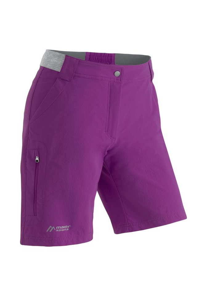 Maier Sports Funktionsshorts Norit Short W Damen Shorts, kurze Outdoor-Hose, Bermuda mit 5 Taschen, Regular Fit von Maier Sports