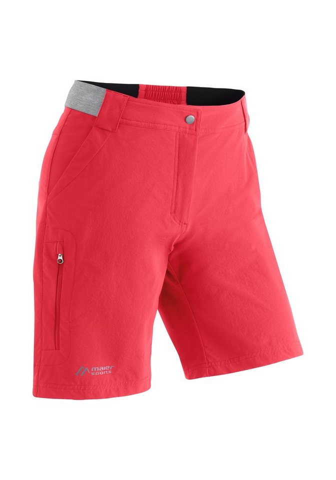 Maier Sports Funktionsshorts Norit Short W Damen Shorts, kurze Outdoor-Hose, Bermuda mit 5 Taschen, Regular Fit von Maier Sports