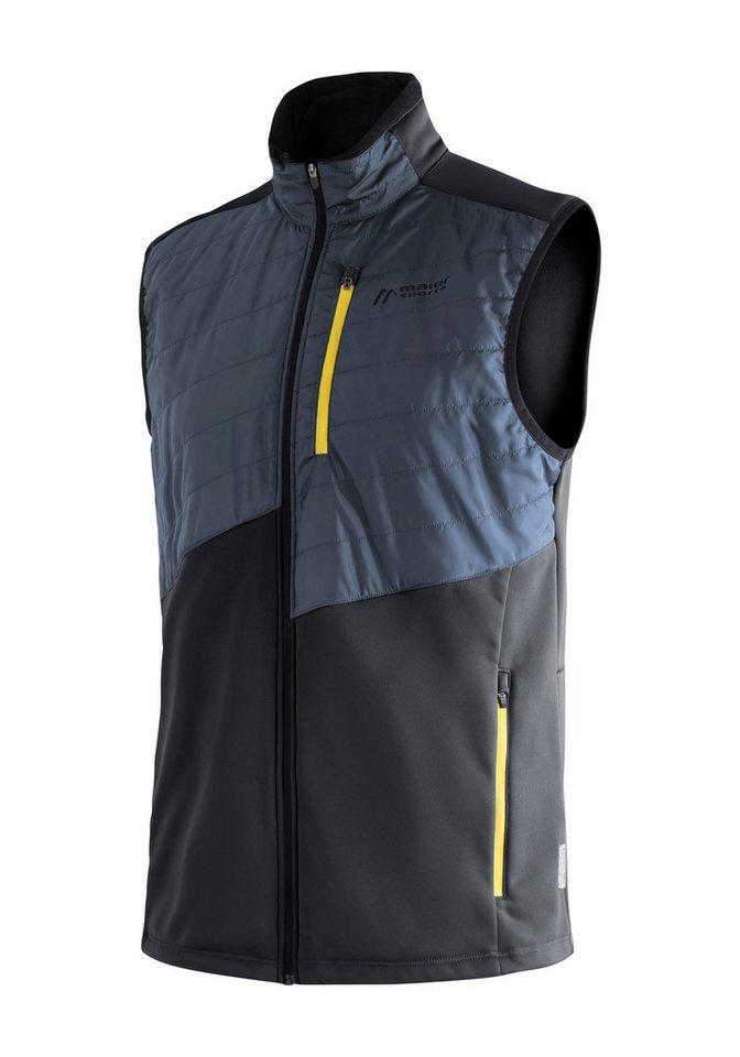 Maier Sports Funktionsweste Skjoma Vest M atmungsaktive Herren Weste, wattierte Trekkingweste von Maier Sports