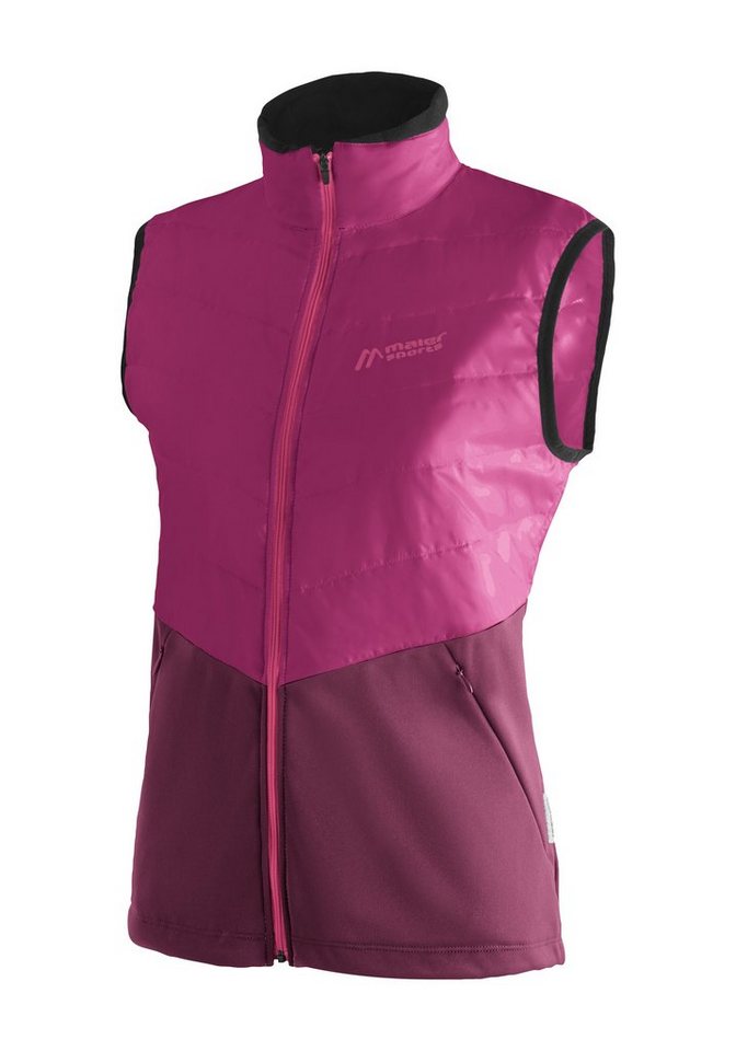 Maier Sports Funktionsweste Skjoma Vest W atmungsaktive Damen Weste, wattierte Trekkingweste von Maier Sports