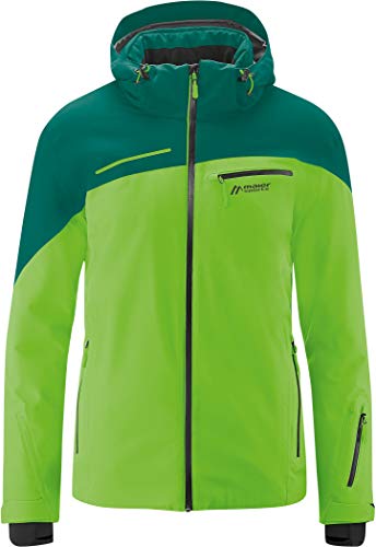 Maier Sports Herren Fluorine Jacke, Green Gecko, 52 von Maier Sports