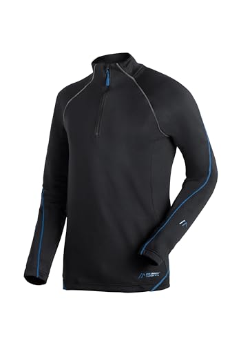 Maier Sports Herren Skirolli ROGWER 483001 schwarz-blau 56 von Maier Sports