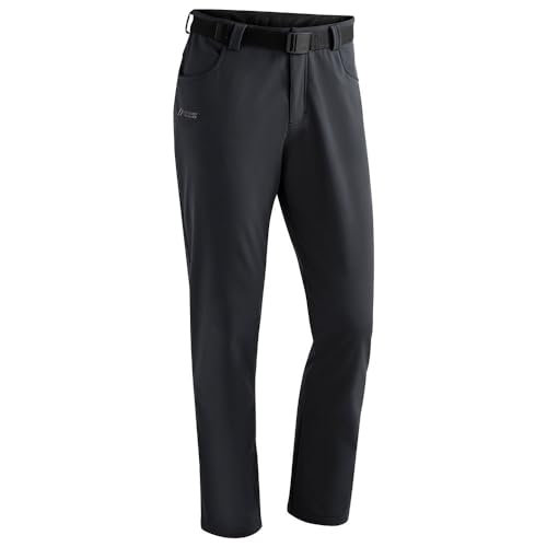 Maier Sports Herren Softshellhose Perlit Black 23 von Maier Sports