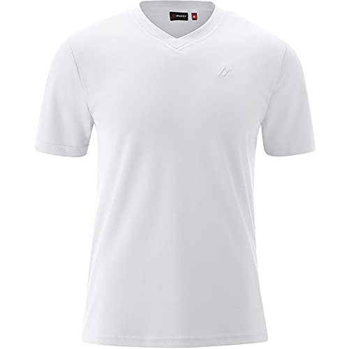 Maier Sports Herren Wali T-Shirt, White, XL von Maier Sports