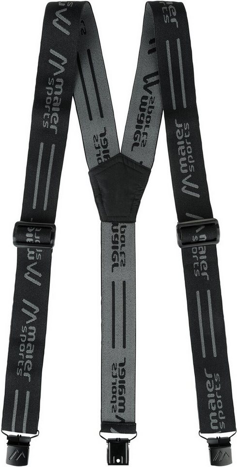 Maier Sports Hosenträger Suspender Hosentraeger 900 black von Maier Sports