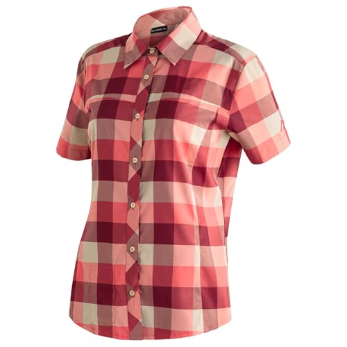 Maier Sports Kendra S/S W RED Check - 46 von Maier Sports