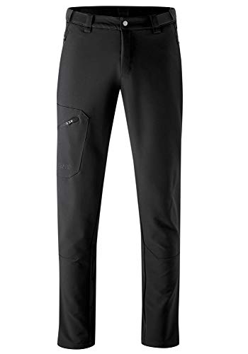 Maier Sports M Foidit Schwarz - Warme freizeitorientierte Herren Outdoorhose, Größe 23 - Farbe Black von Maier Sports