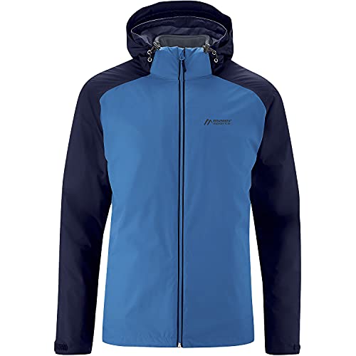 Maier Sports M Gregale Dj Übergrösse Colorblock-Blau - Wasserdichte vielseitige Herren mTex 3-in-1 Jacke, Größe 60 - Far von Maier Sports