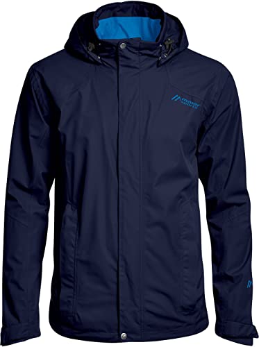 Maier Sports M Metor Blau - Vielseitige wasserdichte Herren mTex Hardshelljacke, Größe 48 - Farbe Night Sky - Imperial von Maier Sports