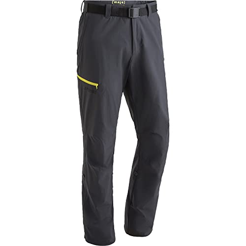 Maier Sports M Nil 15 Grau, Herren Hose, Größe 28 - Farbe Graphite - Sulphur von Maier Sports