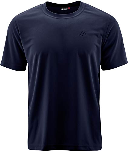 Maier Sports M Walter Übergrösse Blau, Herren T-Shirt, Größe 5XL - Farbe Night Sky von Maier Sports