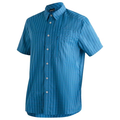 Maier Sports Mats S/S Blue Check - 50 Maier Sports Mats S/S Blue Check - 50 von Maier Sports