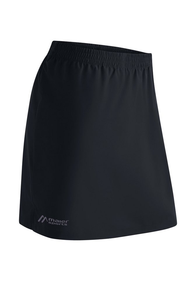 Maier Sports Midirock Rain Skirt 2.0 Damen Regenrock, wasserabweisend atmungsaktiv, Rock in sich verpackbar von Maier Sports