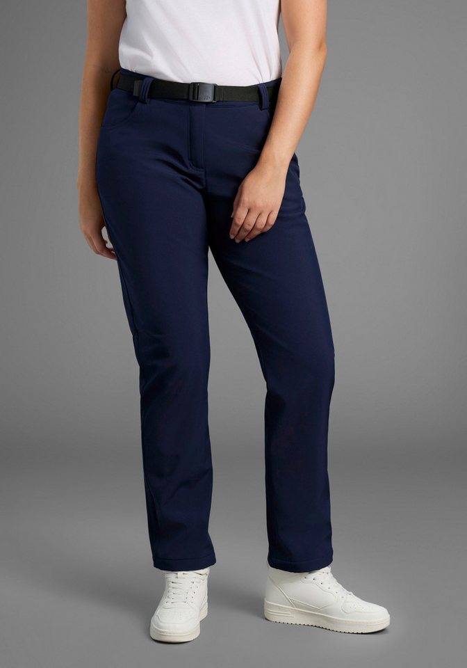 Maier Sports Outdoorhose DA-HOSE EL. SOFTSH. PERLIT W von Maier Sports