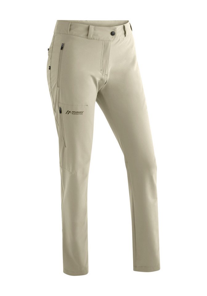 Maier Sports Outdoorhose Latit slim W Damen Wanderhose, lange Outdoor-Hose, Trekkinghose slim von Maier Sports