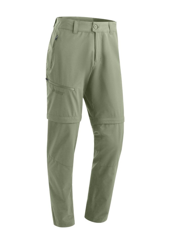 Maier Sports Outdoorhose Tajo Zip Loop Herren Wanderhose, Zip-Off Funktionshose, 4 Taschen, Regular Fit von Maier Sports