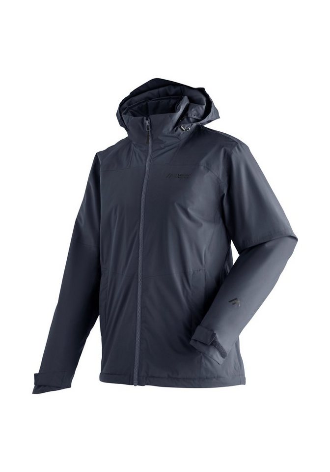 Maier Sports Regenjacke Metor Therm Rec M warme Herren Jacke mit Kapuze, Winterjacke wasserdicht atmungsaktiv von Maier Sports