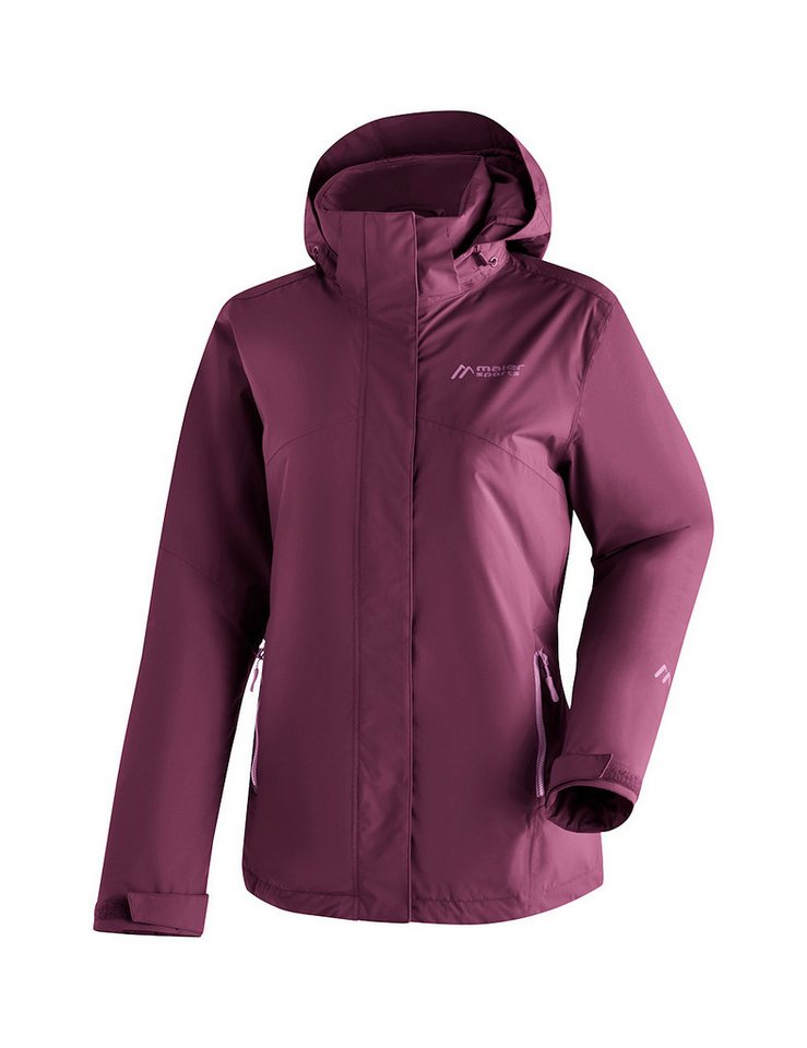 Maier Sports Regenjacke Metor Therm Rec W warme Damen Jacke mit Kapuze, Winterjacke wasserdicht atmungsaktiv von Maier Sports