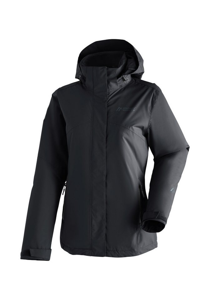 Maier Sports Regenjacke Metor Therm Rec W warme Damen Jacke mit Kapuze, Winterjacke wasserdicht atmungsaktiv von Maier Sports