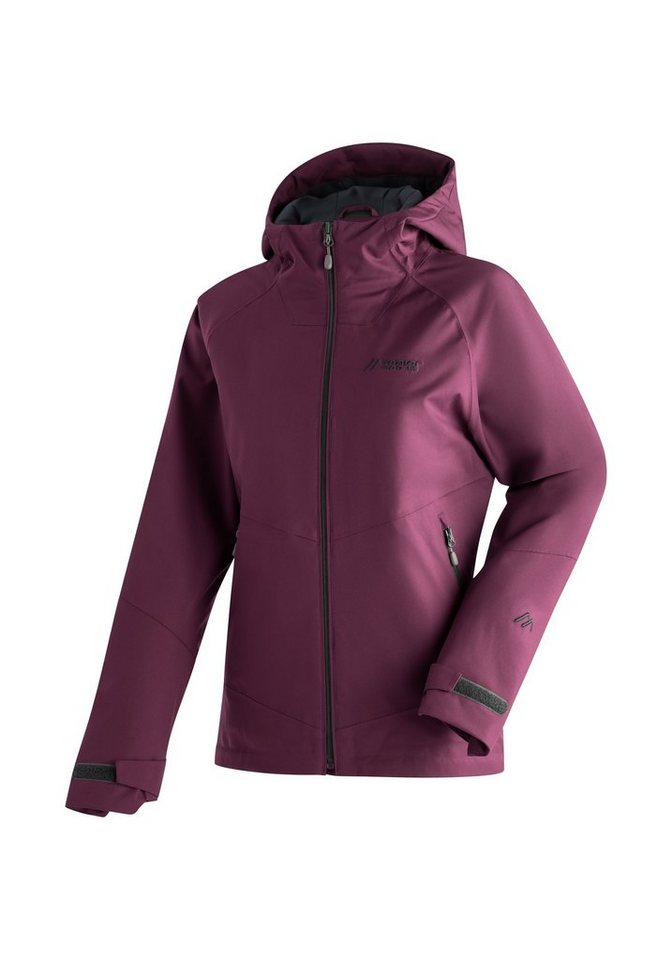 Maier Sports Outdoorjacke Solo Tipo W Damen Wanderjacke, atmungsaktiv und wasserdicht, Regenjacke mit Kapuze von Maier Sports