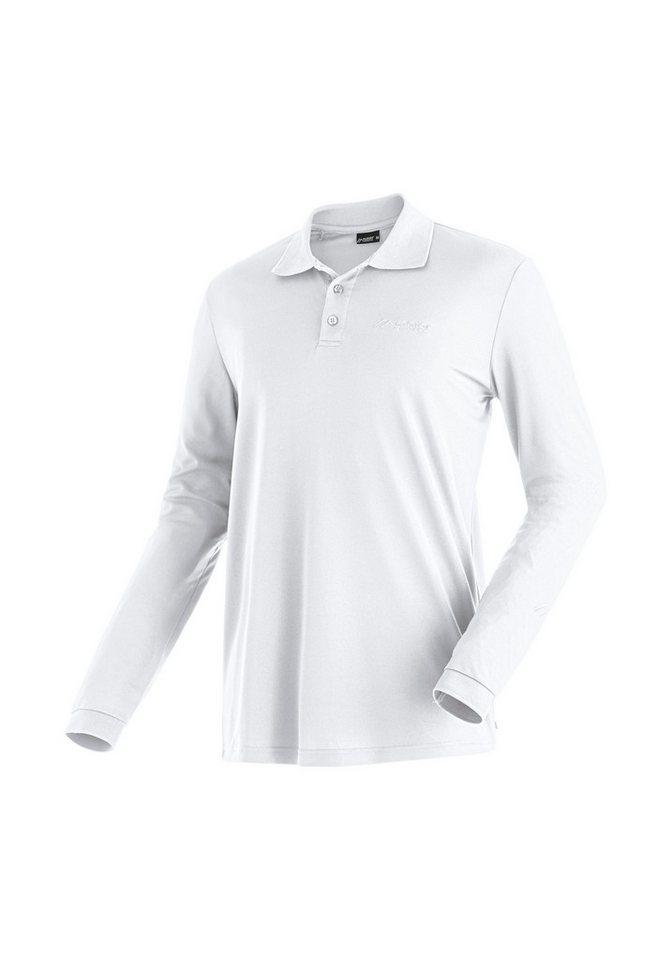 Maier Sports Poloshirt Ulrich L/S Herren Langarmshirt mit Hemdkragen von Maier Sports