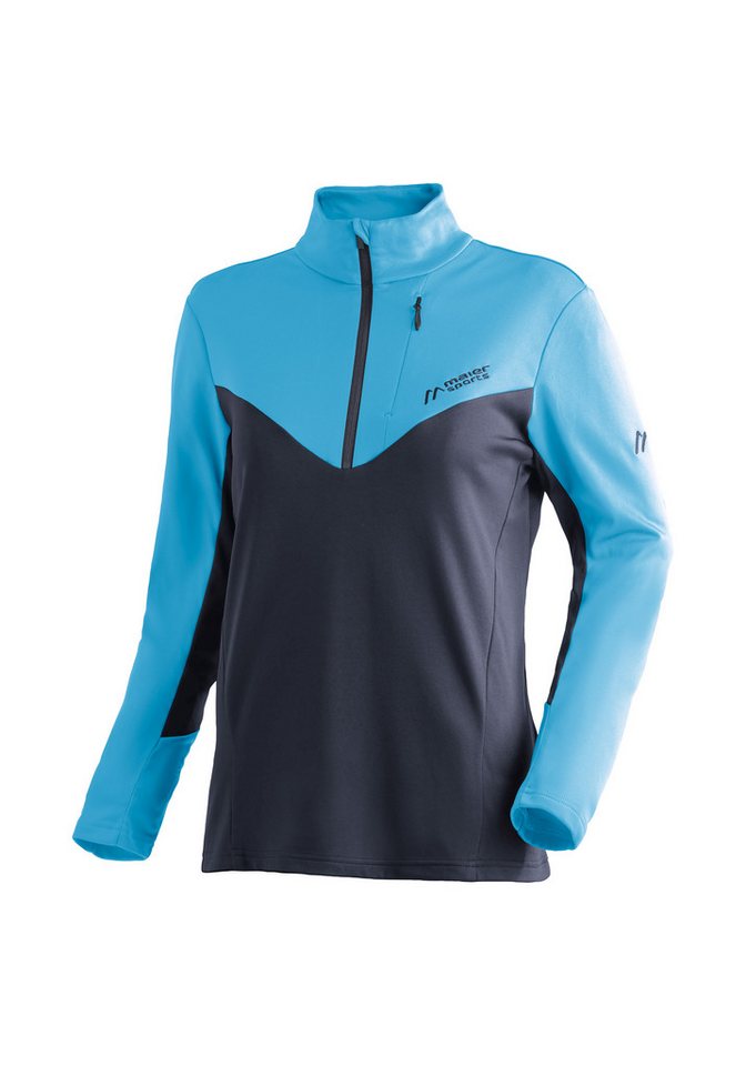 Maier Sports Rollkragenpullover Evii Damen Midlayer, warmes und schnelltrocknendes Fleece von Maier Sports