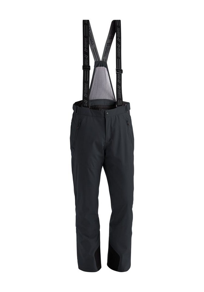 Maier Sports Skihose Anton 2 Herren Schneehose mit Hosenträgern, wind/wasserdicht, Regular Fit von Maier Sports
