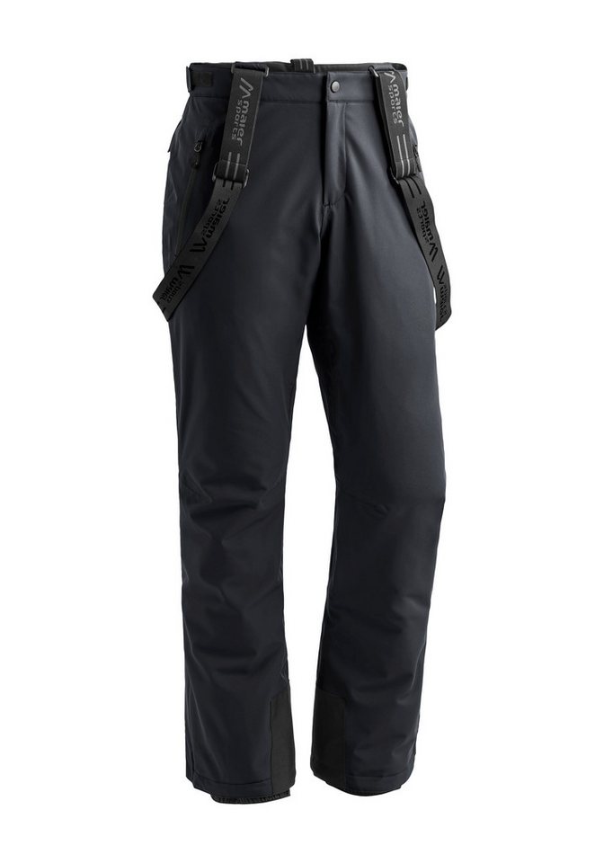 Maier Sports Skihose Anton Vent slim Herren Schneehose mit Hosenträgern, wind/wasserdicht, Slim Fit von Maier Sports