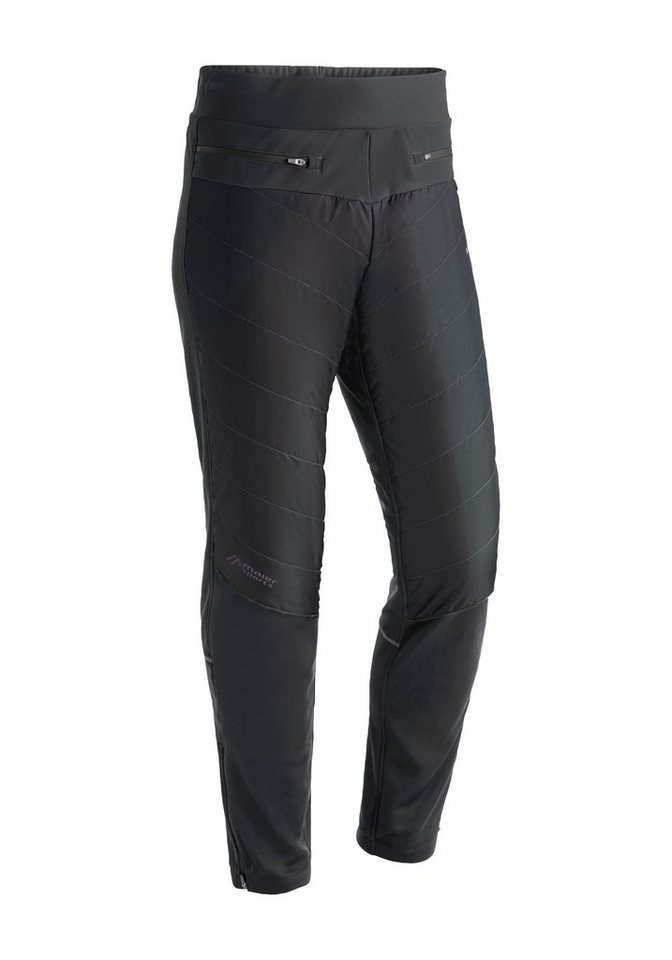 Maier Sports Skihose Skjoma Pants M Herren Langlaufhose, 4-Wege-Stretch, wattierte Skitourenhose von Maier Sports