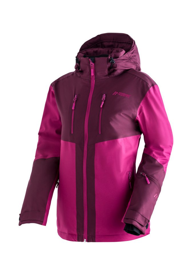 Maier Sports Skijacke INA Damen Winterjacke, wasserdicht, 5 RV-Taschen und Kapuze, Regular fit von Maier Sports