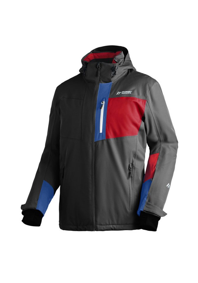Maier Sports Skijacke KARLEITEN M 2.0 Herren Winterjacke, wasserdicht, 3 RV-Taschen und Kapuze, Regular fit von Maier Sports