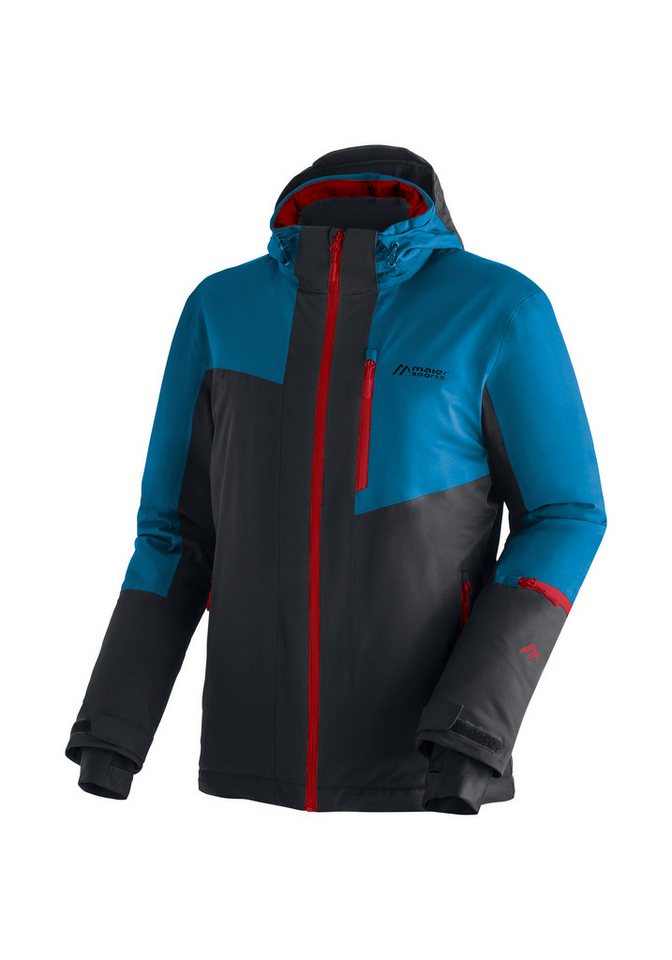 Maier Sports Skijacke MONZABON M 2.0 Herren Winterjacke, wasserdicht, 3 RV-Taschen und Kapuze, Regular fit von Maier Sports