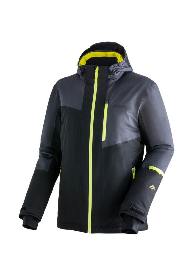 Maier Sports Skijacke MONZABON M 2.0 Herren Winterjacke, wasserdicht, 3 RV-Taschen und Kapuze, Regular fit von Maier Sports