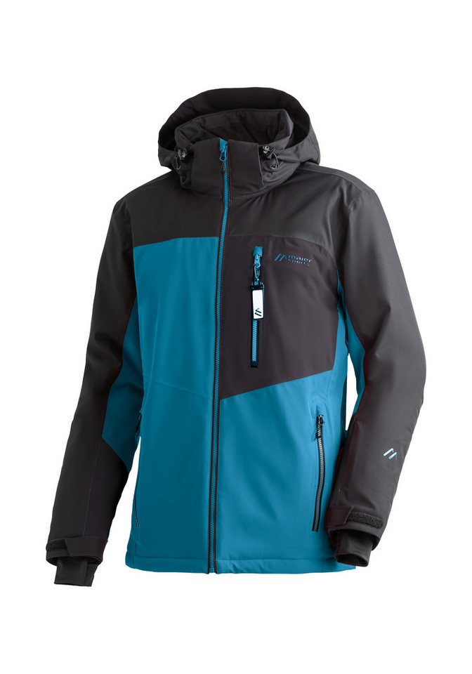 Maier Sports Skijacke Oravice Herren Winterjacke mit RV-Taschen und Kapuze, wasserdicht von Maier Sports