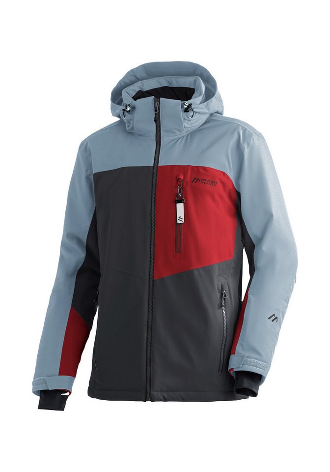 Maier Sports Skijacke Oravice Herren Winterjacke mit RV-Taschen und Kapuze, wasserdicht von Maier Sports