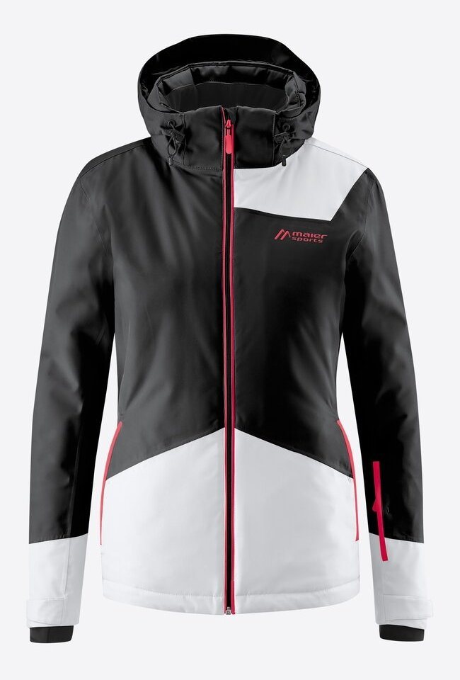 Maier Sports Skijacke SILVIA Da-Jacke mTEX el. BLACK / MAGENTA von Maier Sports