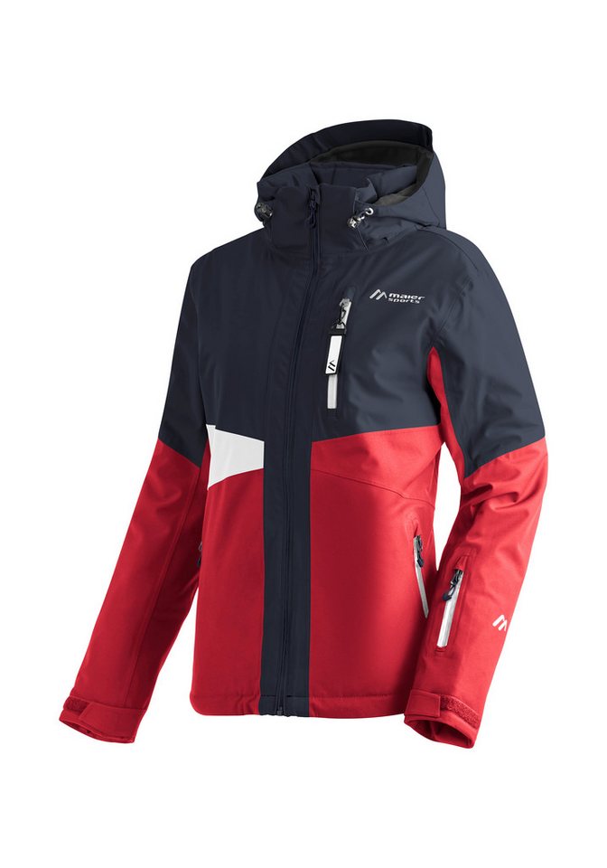 Maier Sports Skijacke Vidra Damen Winterjacke, wind/wasserdicht, 3 RV-Taschen und Kapuze von Maier Sports