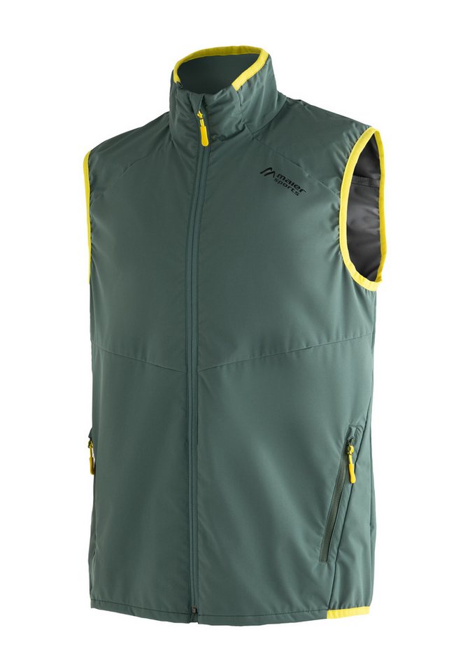 Maier Sports Softshellweste Brims Vest M atmungsaktive Herren Weste, wasserabweisende Outdoorweste von Maier Sports