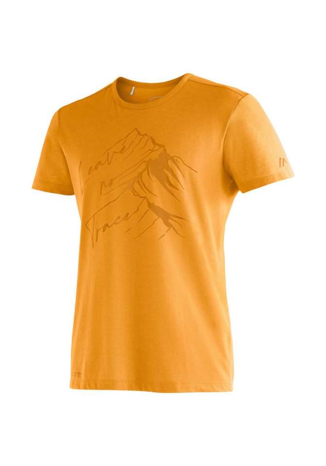 Maier Sports T-Shirt Burgeis 17 M Herren Kurzarmshirt mit Print für Wandern und Freizeit von Maier Sports