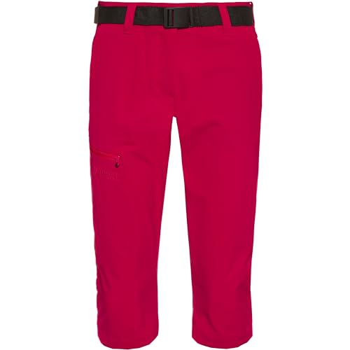 Maier Sports W Inara Slim 3/4 Rot - Wasserabweisende schnell trocknende Damen dryprotec Caprihose, Größe 36 - Farbe Pers von Maier Sports