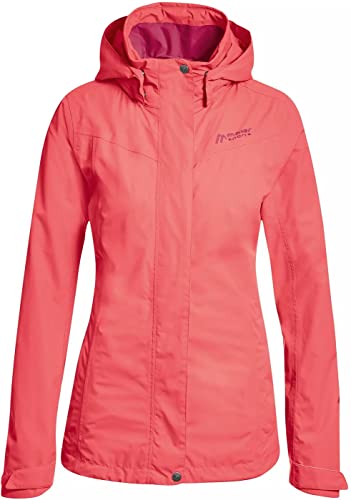 Maier Sports W Metor Pink - Atmungsaktive wasserdichte Damen mTex Hardshelljacke, Größe 36 - Farbe Paradise Pink von Maier Sports