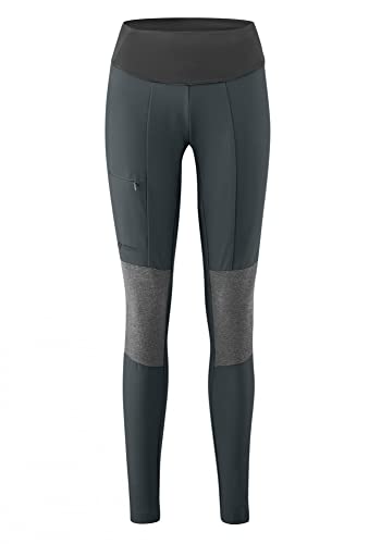 Maier Sports W Ophit Plus 2.0 Grau - Robuste schnelltrocknende Damen dryprotec Trekking-Tights, Größe 36 - Farbe Graphit von Maier Sports