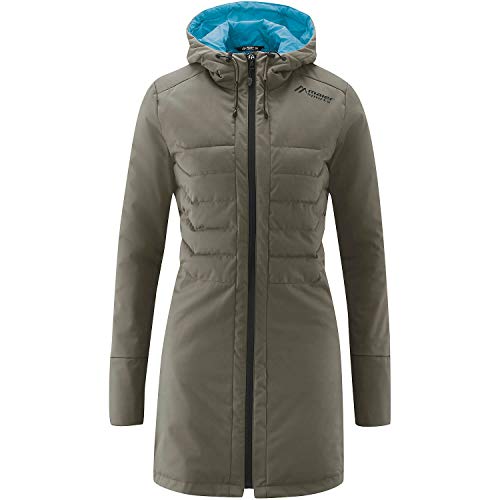 Maier Sports W Skyllar Oliv - Warmer winddichter Damen Softshell Wintermantel, Größe 36 - Farbe Dusty Olive von Maier Sports