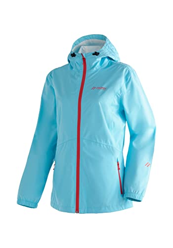 Maier Sports W Tind Eco Blau - Wasserdichte atmungsaktive Damen Outdoorjacke, Größe 36 - Farbe Spray von Maier Sports