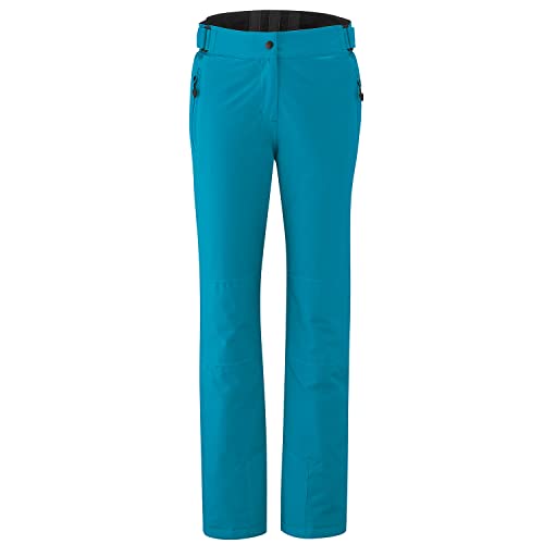 Maier Sports W Vroni Slim Blau - wasserdichte schmal geschnittene Damen mTex Skihose, Größe 42 - Farbe Antigua Sand von Maier Sports