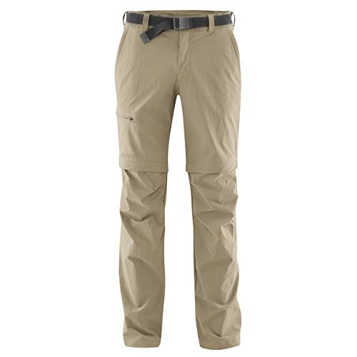 maier sports XXL Light Zip Off Pants Tajo 2 Sand, Konfektionsgrößen:64 Beige, beige, 64 von Maier Sports