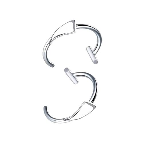 Maigridy Vampir-Fang-Manschette aus Edelstahl, kein Piercing-Clip, einzigartiges Accessoire für Halloween-Themen-Event, nicht Piercingzähne von Maigridy