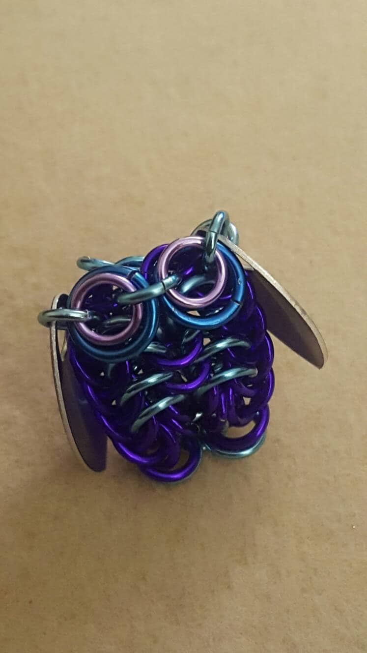 Eule - Kleine Chainmaille Eule Eule - Kleine Chainmaille Eule von MailledMoose