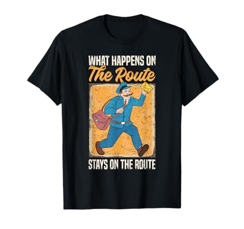 Postbote Postbote für Männer, Postangestellter T-Shirt Postbote Postbote für Männer, Postangestellter T-Shirt von Mailman Designs for Postal Worker Postman